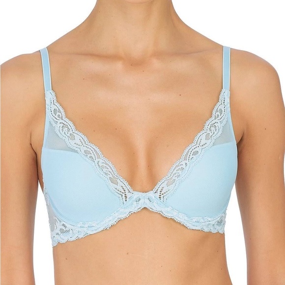 Natori Feathers Basic Lace Detail Bra 34DD ($72)